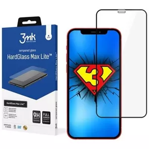 Ochranné sklo 3MK HG Max Lite iPhone 12/12 Pro 6,1" black