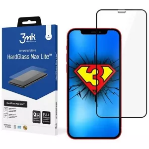 Ochranné sklo 3MK HG Max Lite iPhone 12 Pro Max 6,7" black