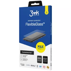 Ochranné sklo 3MK FlexibleGlass Max Samsung A52/A52 5G black