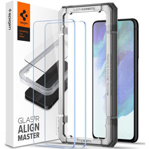 Spigen Glas tR AlignMaster 2 Pack tvrdené sklo Samsung Galaxy S21 FE 5G