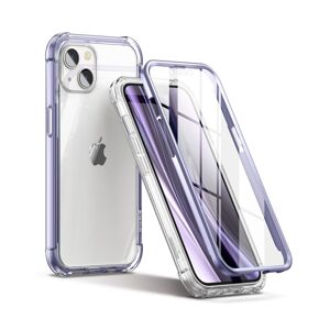 Suritch 360 Clear obal iPhone 13, fialový