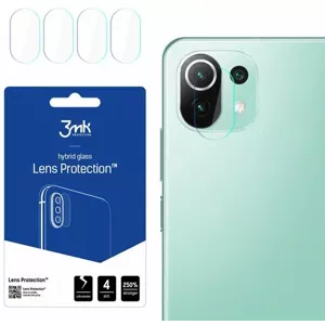 Ochranné sklo 3MK Lens Protect Xiaomi Mi 11 Lite 5G Camera lens protection 4 pcs (5903108360517)