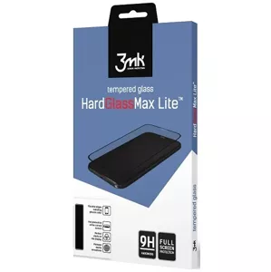 Ochranné sklo 3MK Samsung Galaxy A50s Black - 3mk HardGlass Max Lite