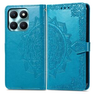 Peňaženkové puzdro Embossing Pattern Mandala Flower modré – Honor X6a