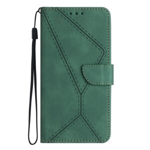 Peňaženkové puzdro Embossing Pattern Stitchy case zelené – T Phone / T Phone