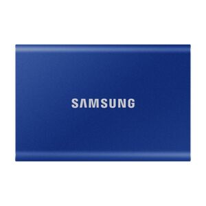 Samsung SSD disk T7, 2 TB, USB 3.2, modrá MU-PC2T0HWW