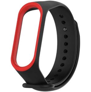 Náhradný remienok na Xiaomi Mi Band 3/4 Tech-protect Smooth čierno-červený