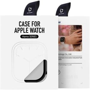 DUX DUCIS Hamo Glass Case Apple Watch Series 7/8/9 41mm čierne