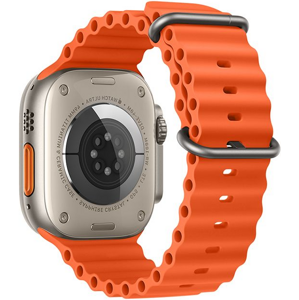 Náhradný remienok na Apple Watch 42/44/45/49 mm Forcell F-Design FA12 orange