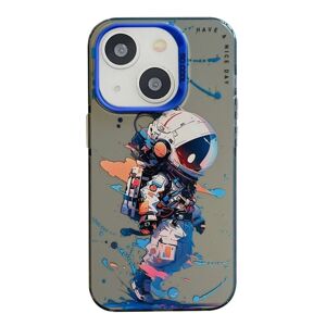 Zadný kryt na mobil Oil Painting case Farebný Astronaut – Apple iPhone 15