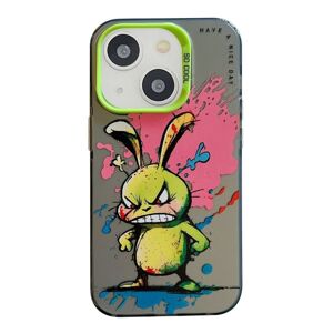 Zadný kryt na mobil Oil Painting case Nahnevaný Zajac – Apple iPhone 15