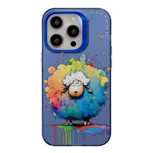 Zadný kryt na mobil Oil Painting case Ovca – Apple iPhone 15 Pro