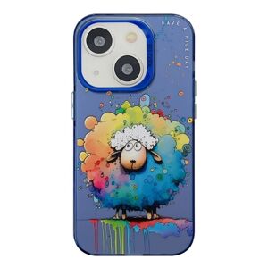 Zadný kryt na mobil Oil Painting case Ovca – Apple iPhone 15