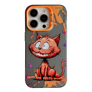 Zadný kryt na mobil Oil Painting case Usmievavá Mačka – Apple iPhone 15 Pro