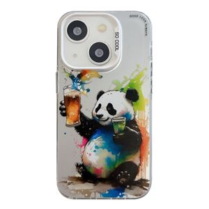 Zadný kryt na mobil Oil Painting case Panda – Apple iPhone 15